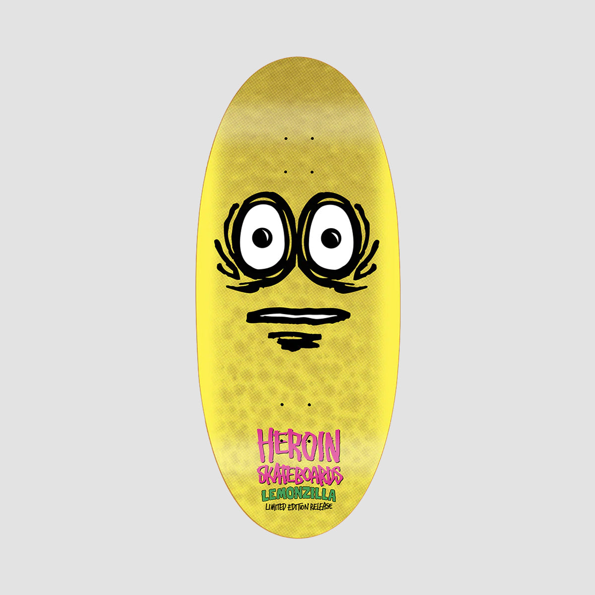 Heroin Lemonzilla Skateboard Deck - 13.5"