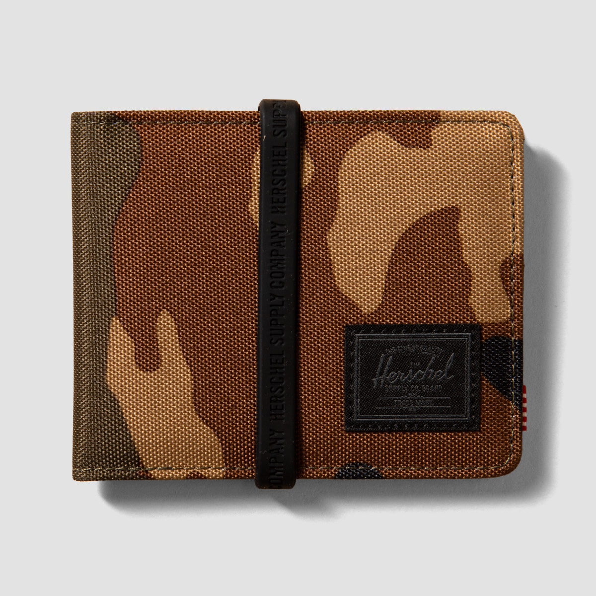 Herschel Roy Wallet Woodland Camo/Black Label