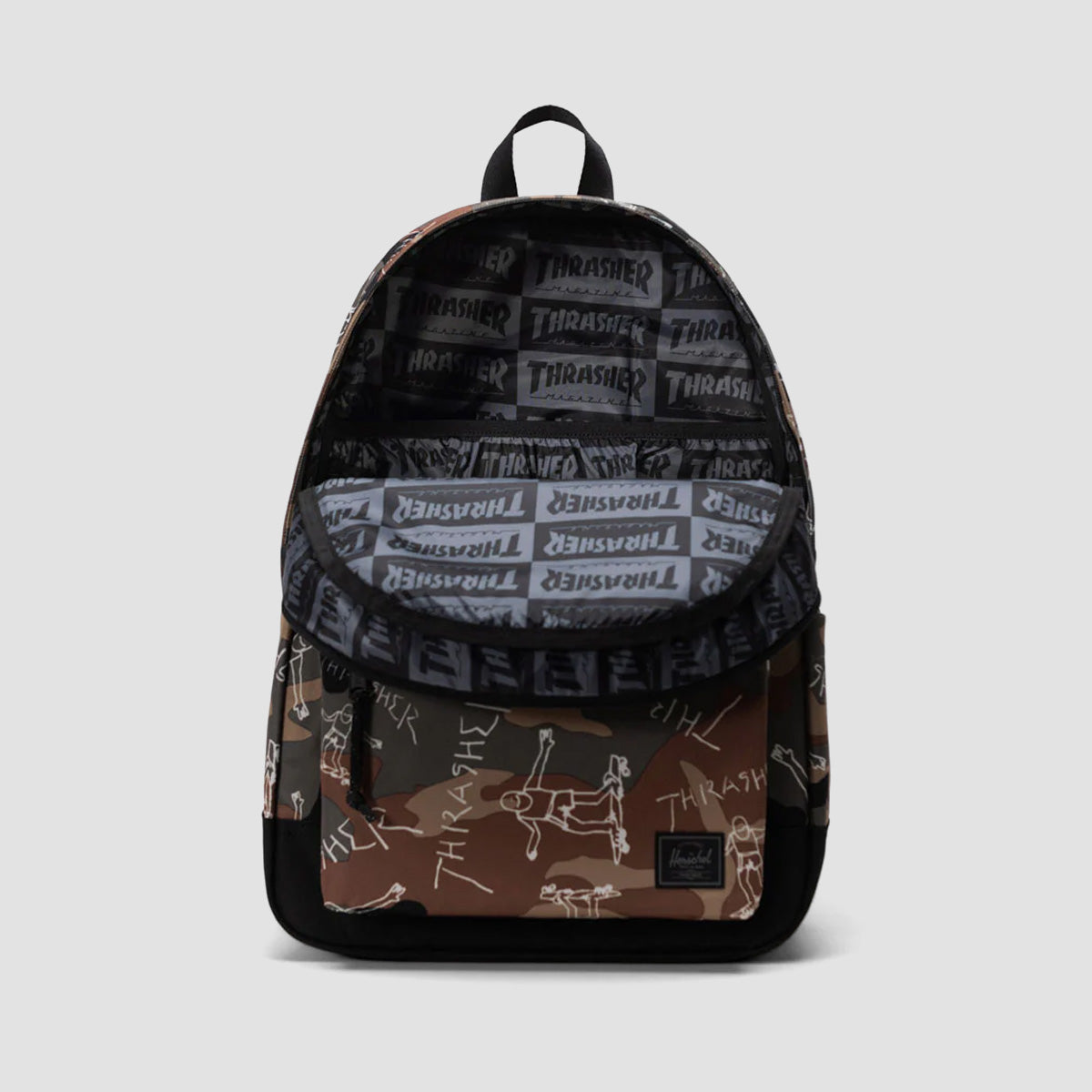 Herschel X Thrasher Gonz Classic XL 30L Backpack Woodland Camo
