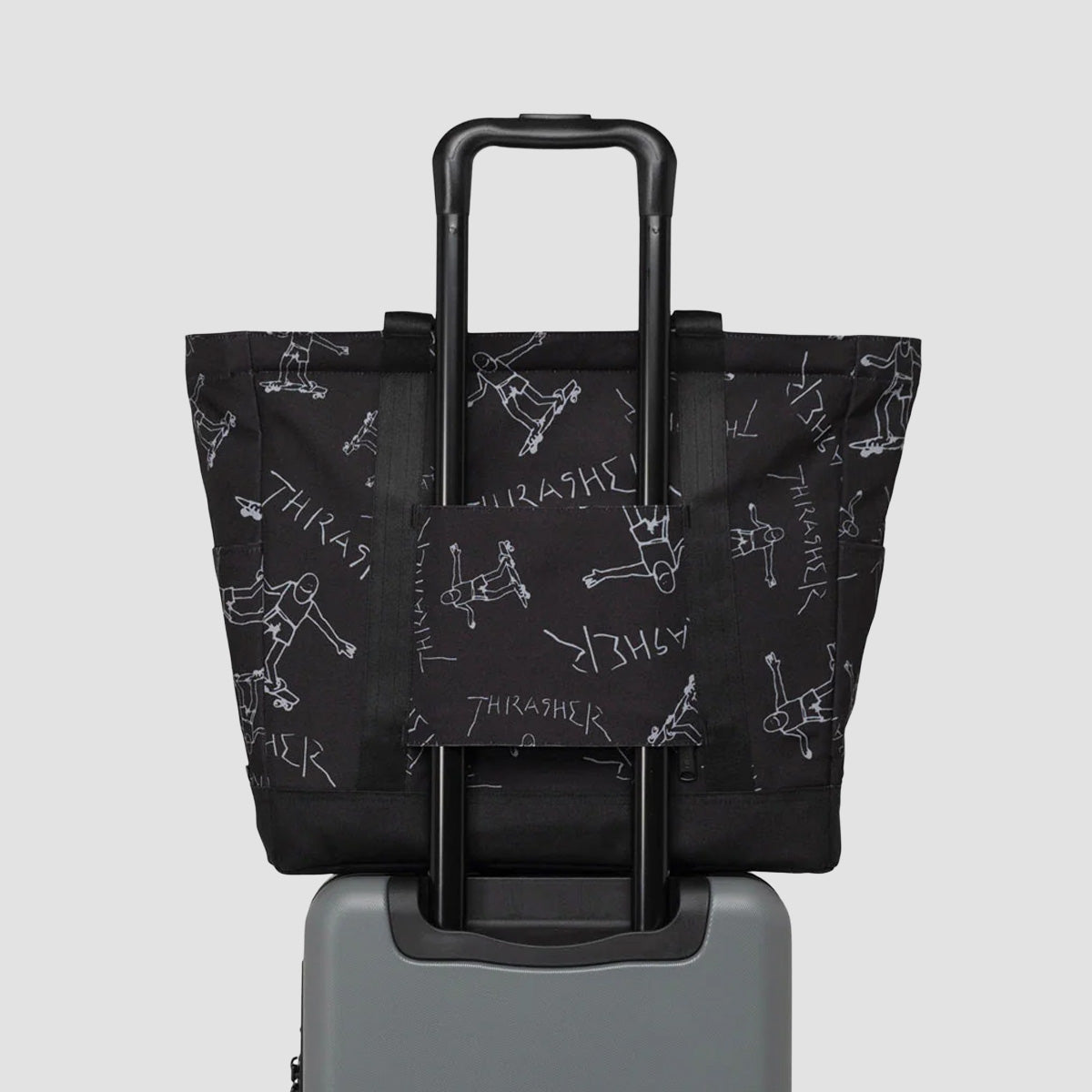 Herschel X Thrasher Gonz Heritage 24.5L Tote Bag Black