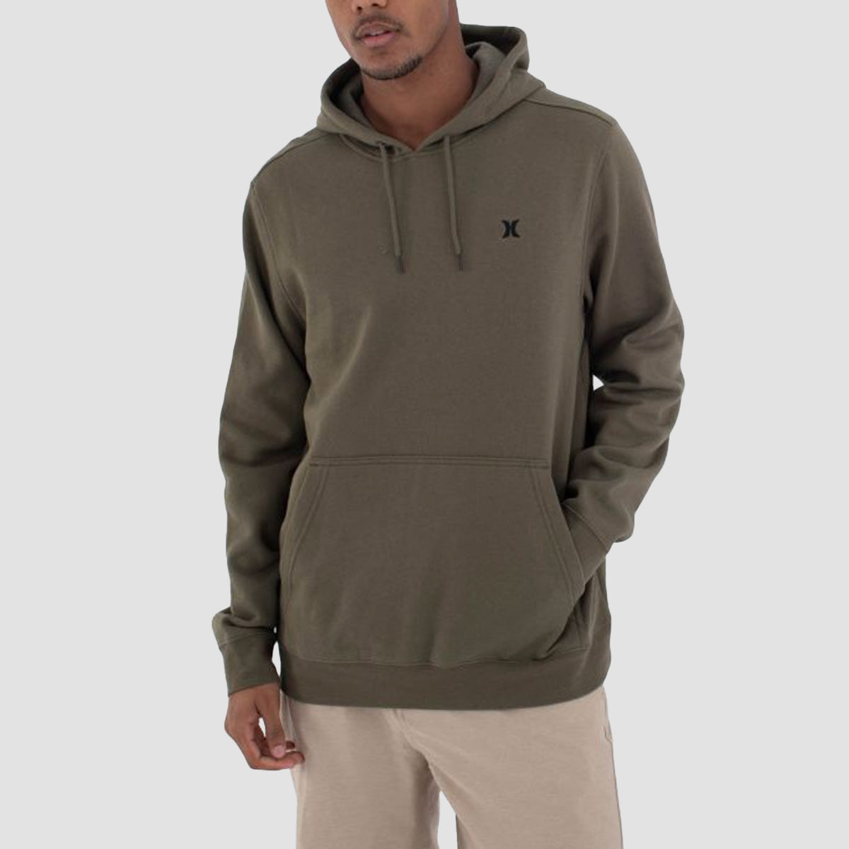 Hurley Icon Pullover Hoodie Olive