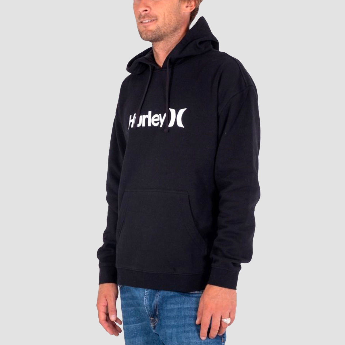 Hurley OAO Solid Core Pullover Hoodie Black