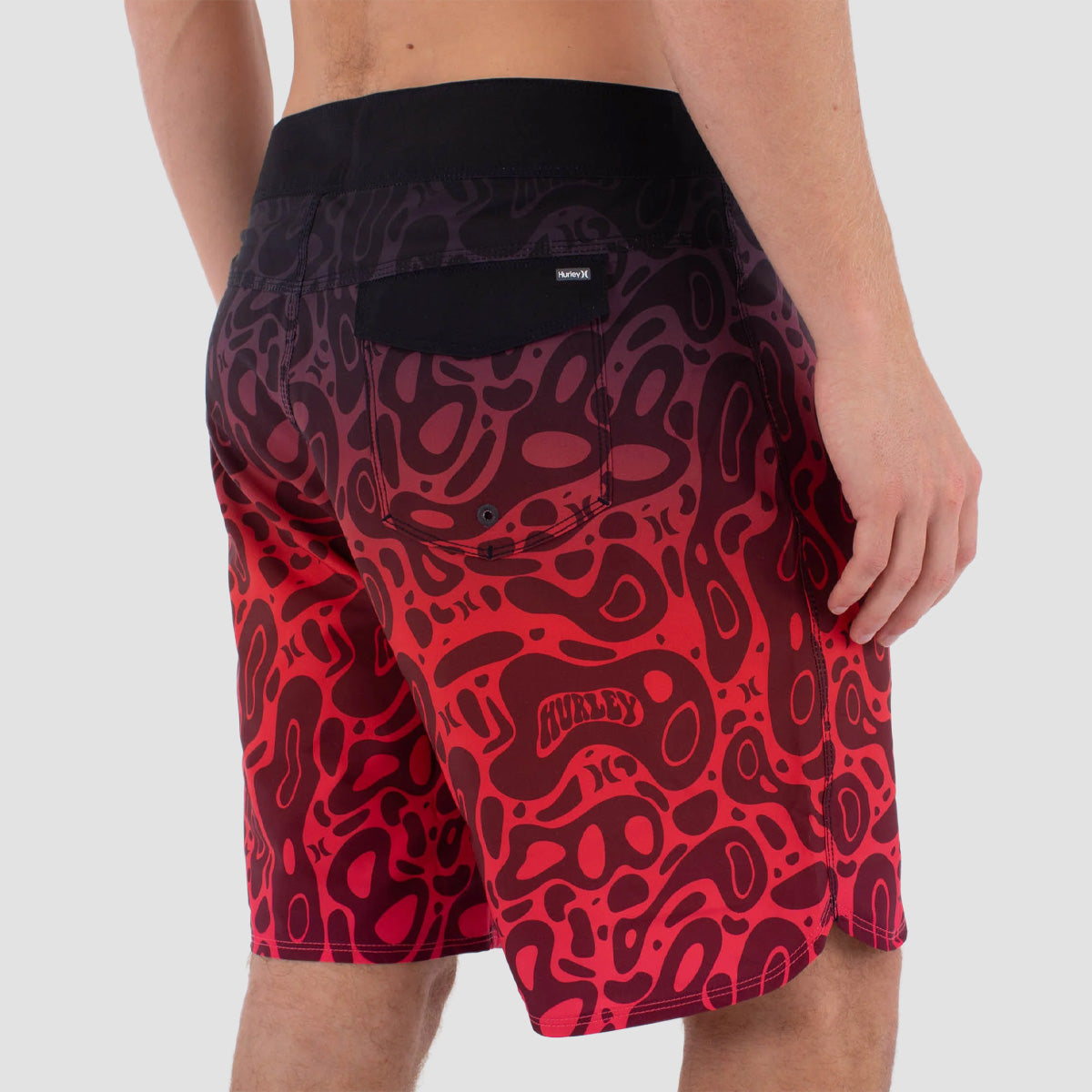 Hurley Phantom Print 18" Boardshorts Candy Pop