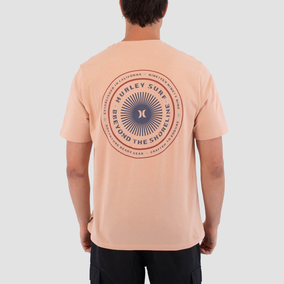 Hurley Pinheiros T-Shirt Beach Clay