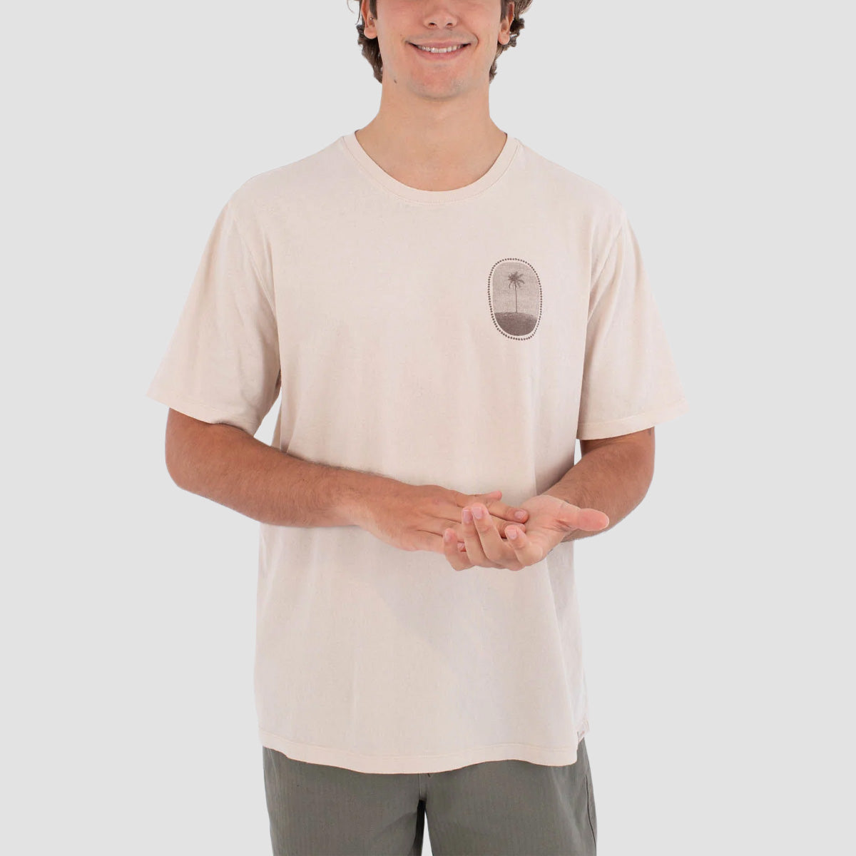 Hurley Seclusion T-Shirt Bone