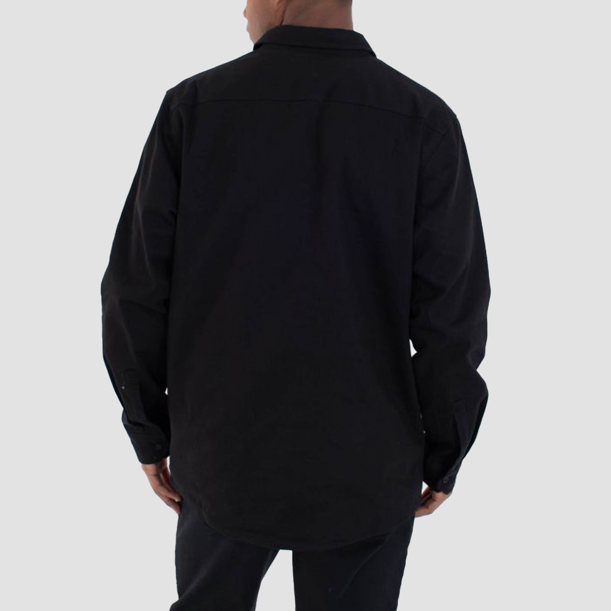 Hurley Worker Flannel Lined Longsleeve Shirt Black