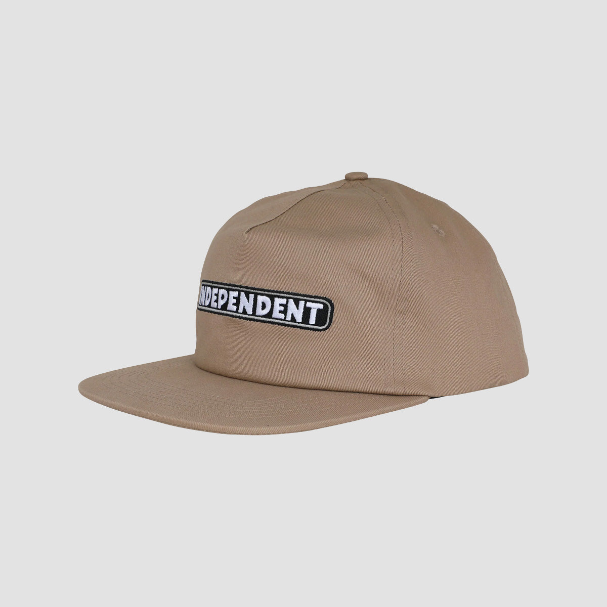 Independent Bar Logo Cap Khaki