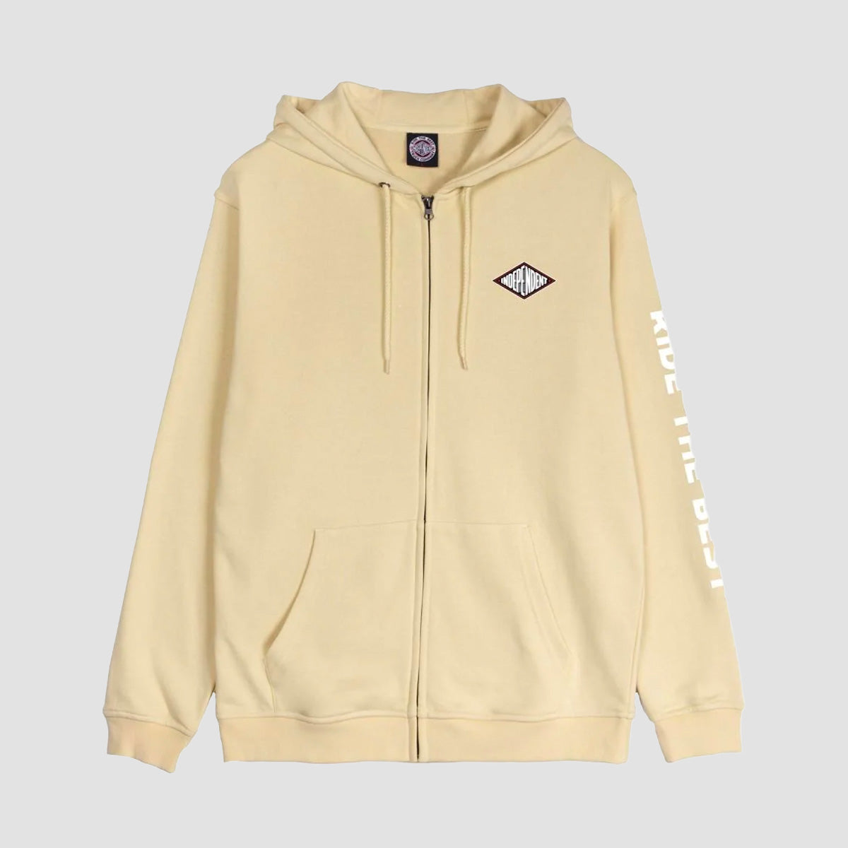 Independent Depth Summit Zip Hoodie Sand