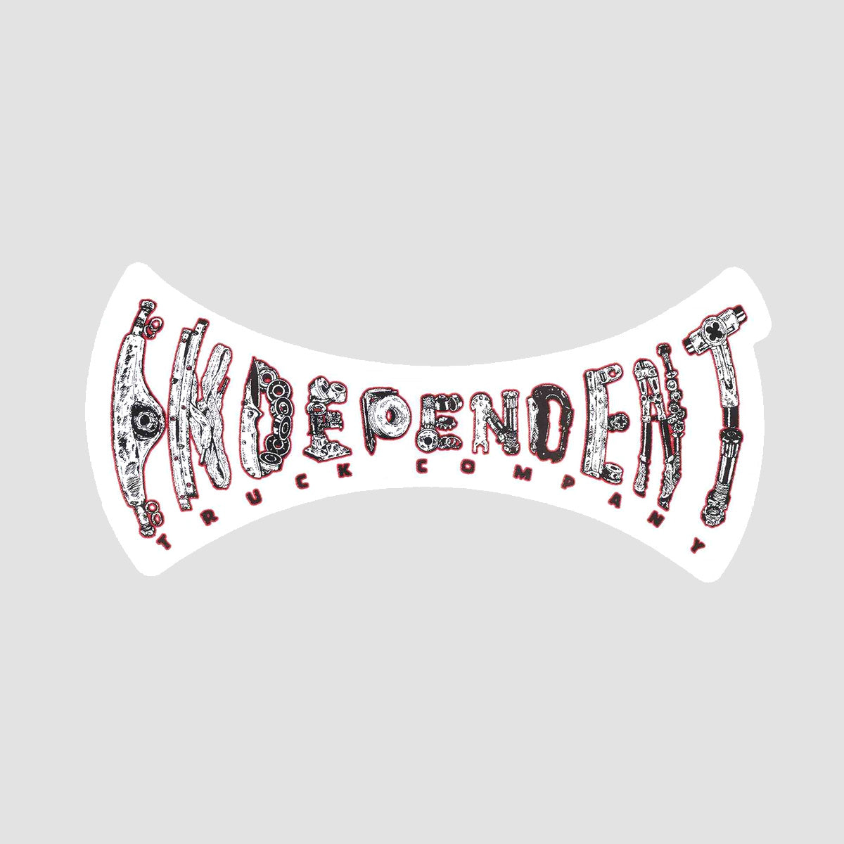 Independent Genuine Parts Sticker 150x70mm