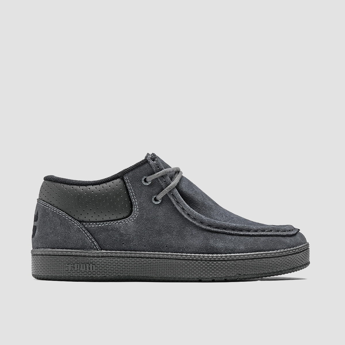 IPATH Cats Mid Top Shoes - Charcoal Suede/Perf Leather