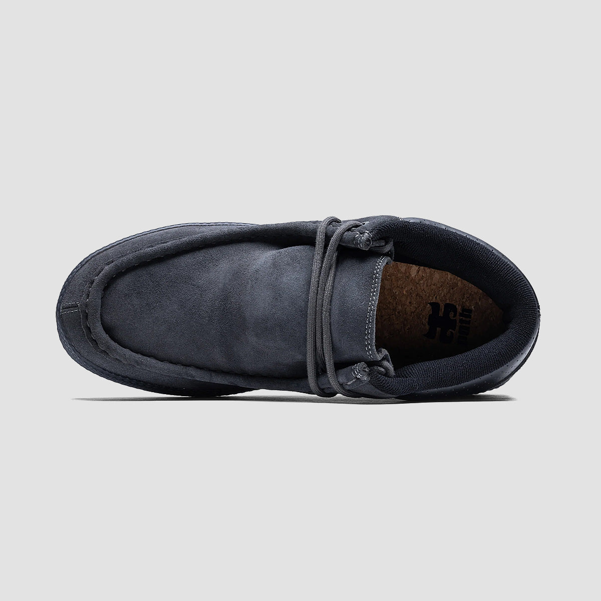 IPATH Cats Mid Top Shoes - Charcoal Suede/Perf Leather