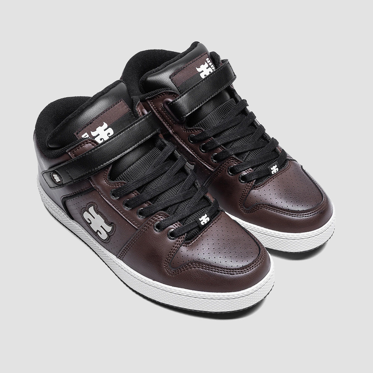 IPATH Grasshopper High Top Shoes - Burnished Brown Leather