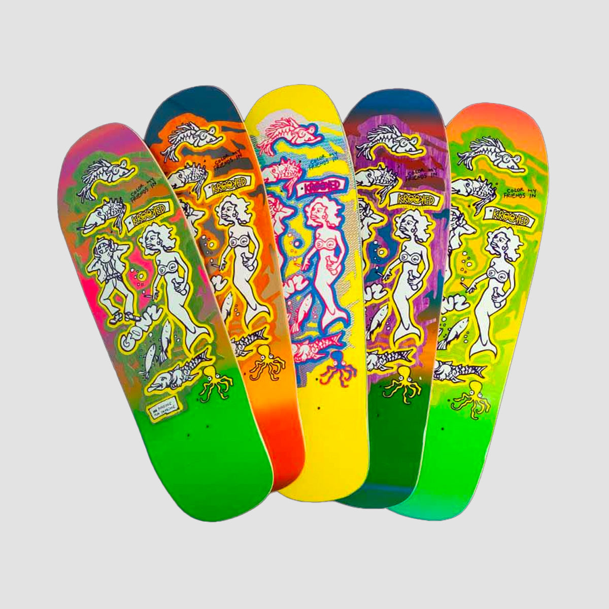 kronked gonz color 痛々しい frnd ssd skateshopday