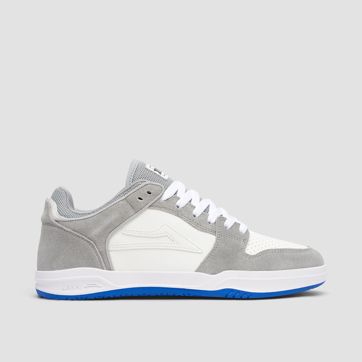 Lakai Telford Low Shoes - Grey/Blue UV Suede