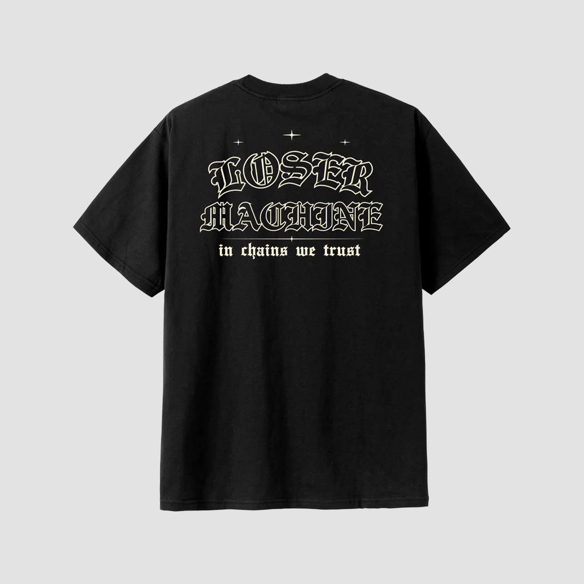 Loser Machine Cypress Heavyweight T-Shirt Black
