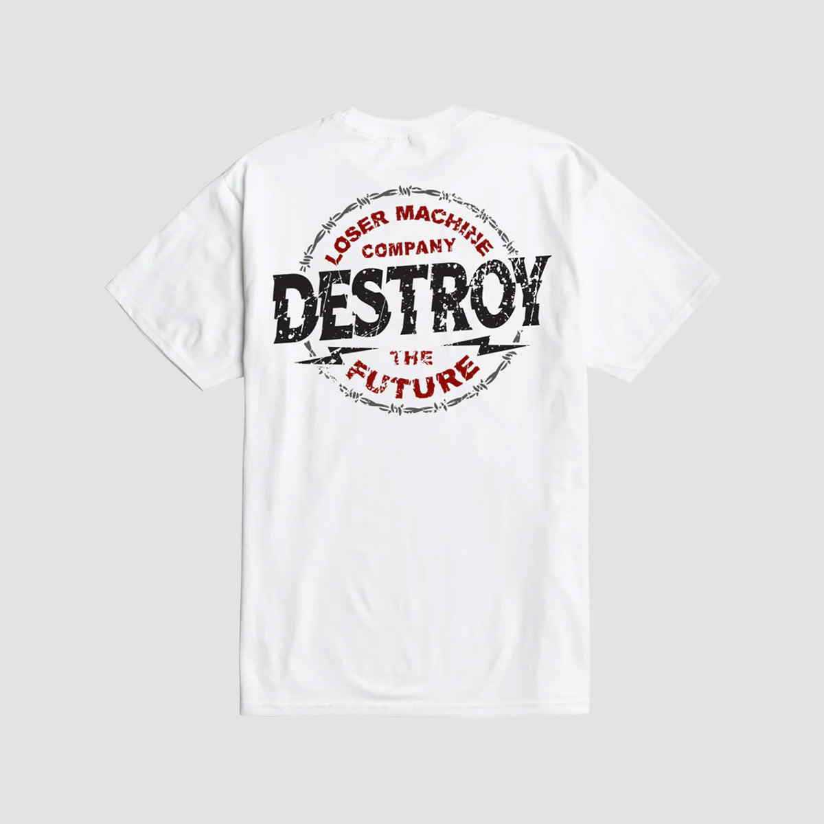 Loser Machine Demolished T-Shirt White