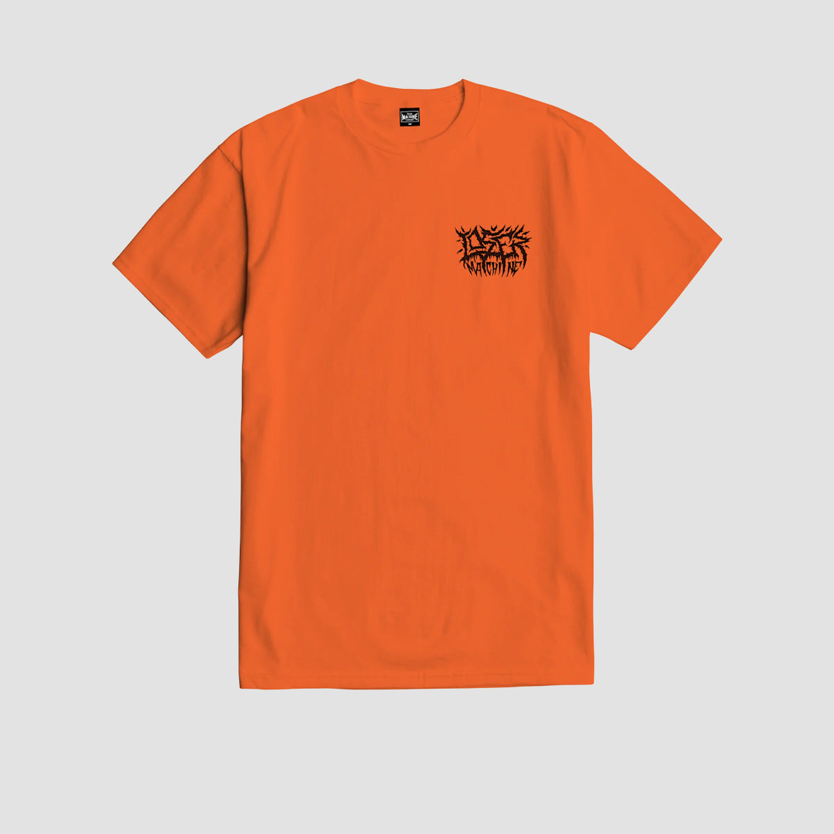 Loser Machine Downcast T-Shirt Safety Orange