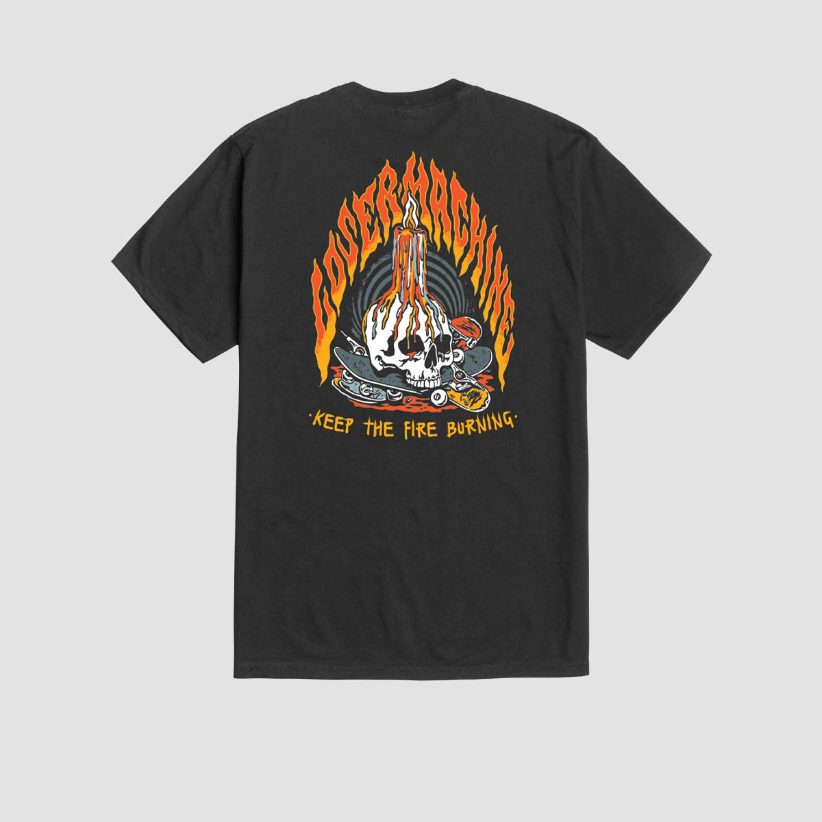Loser Machine On Fire T-Shirt Black