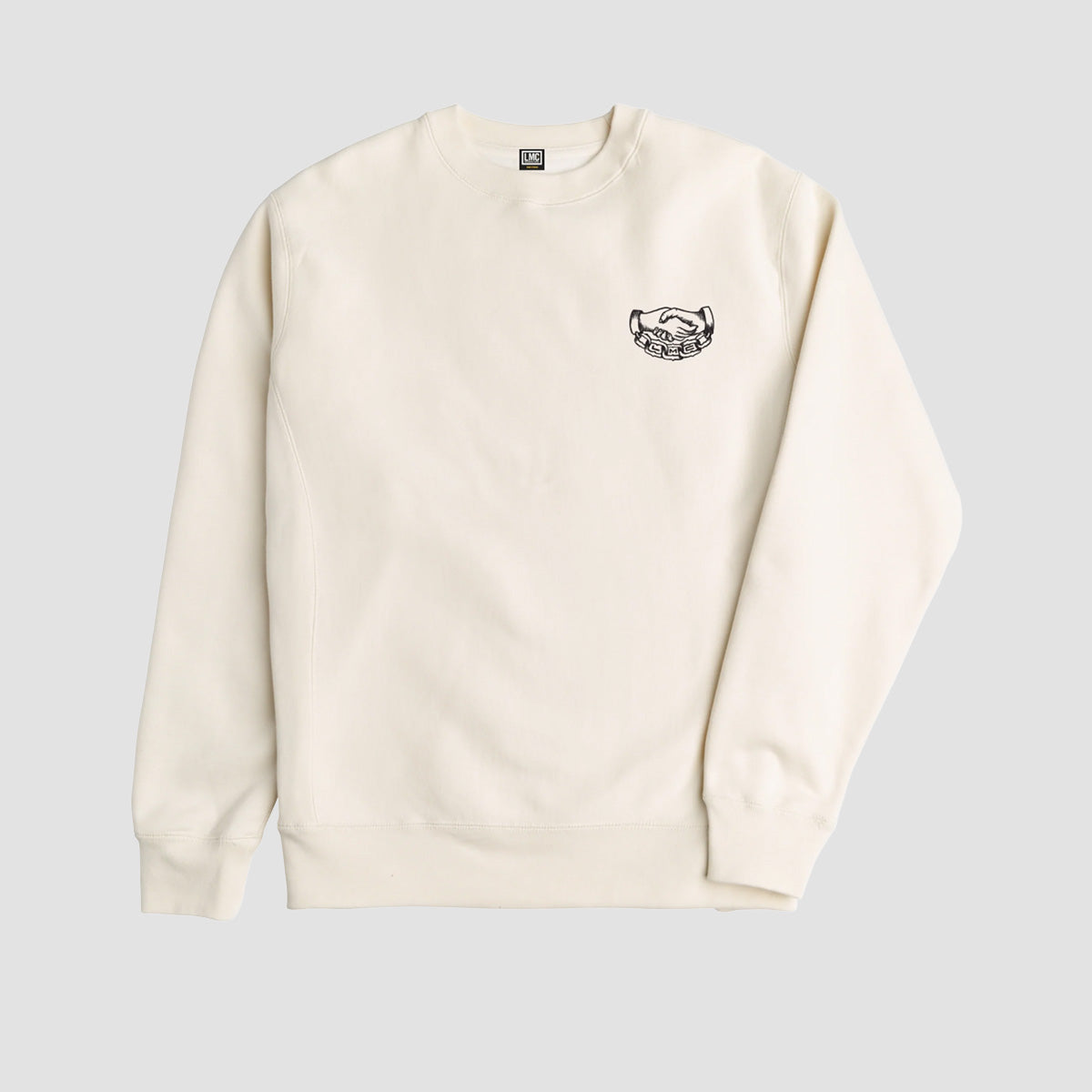 Loser Machine Secret Society Crew Sweatshirt Bone