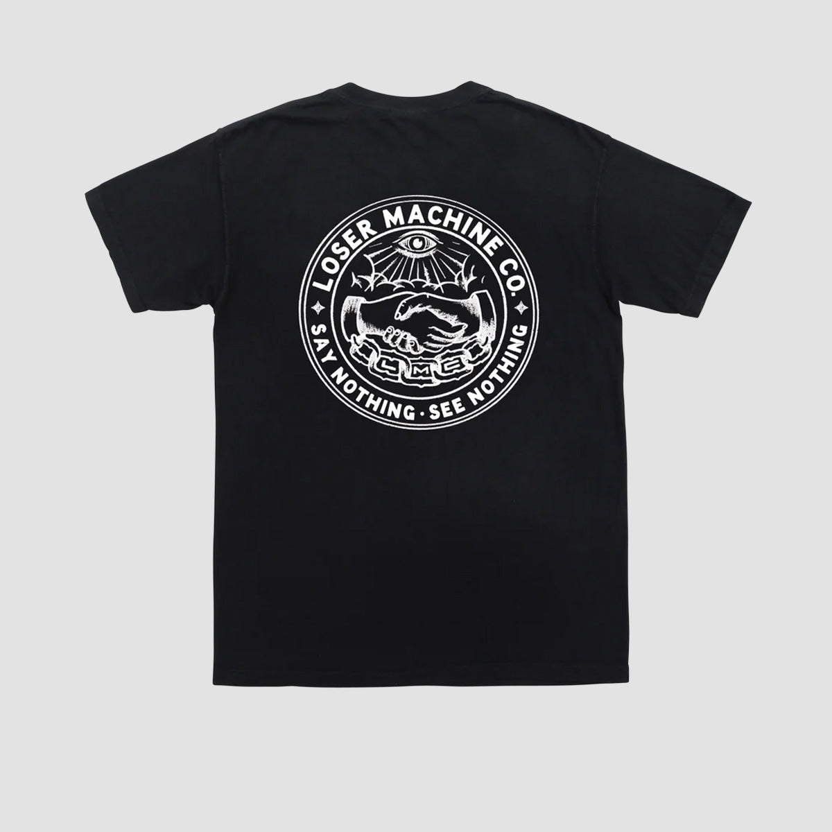 Loser Machine Secret Society Pocket T-Shirt Black