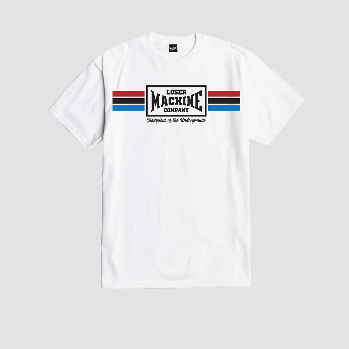 Loser Machine Warm-Ups T-Shirt White