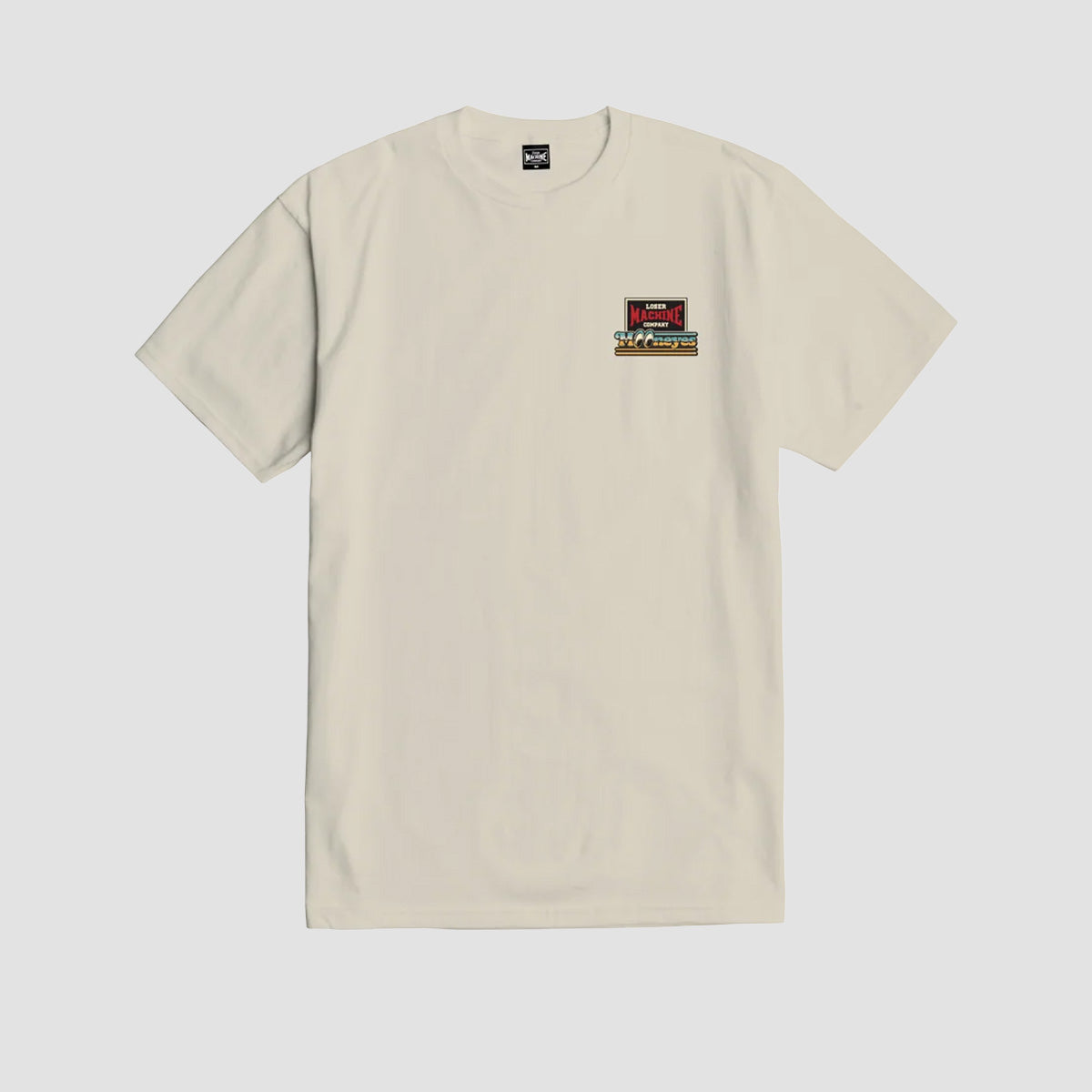 Loser Machine X Mooneyes Redline T-Shirt Cream