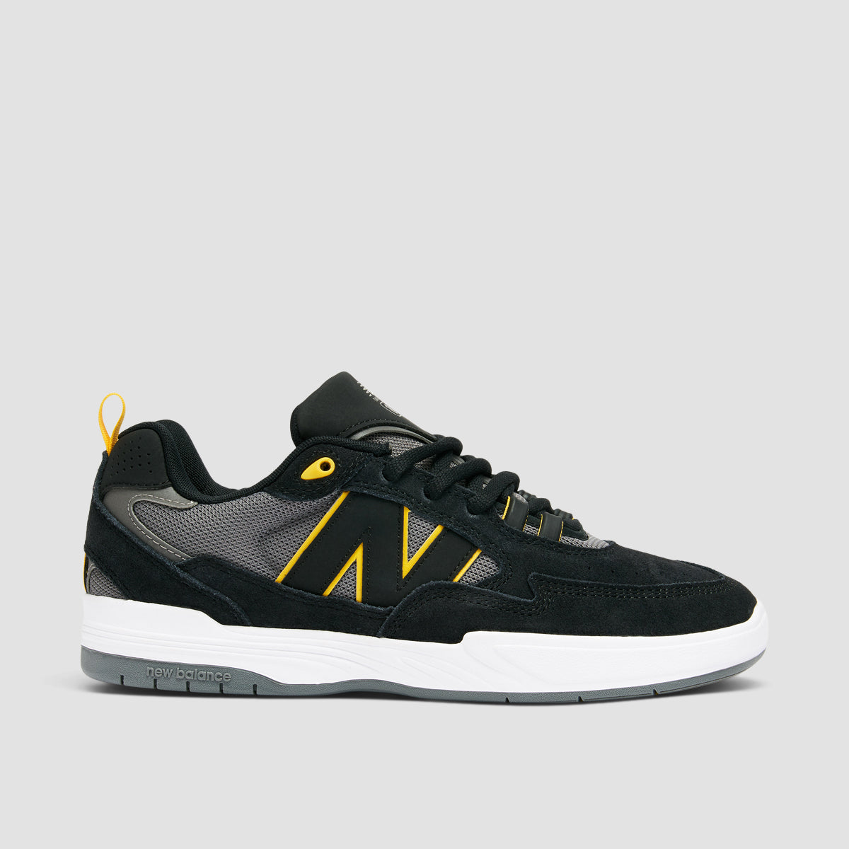 New Balance Numeric 808 Tiago Lemos Shoes - Black/Yellow