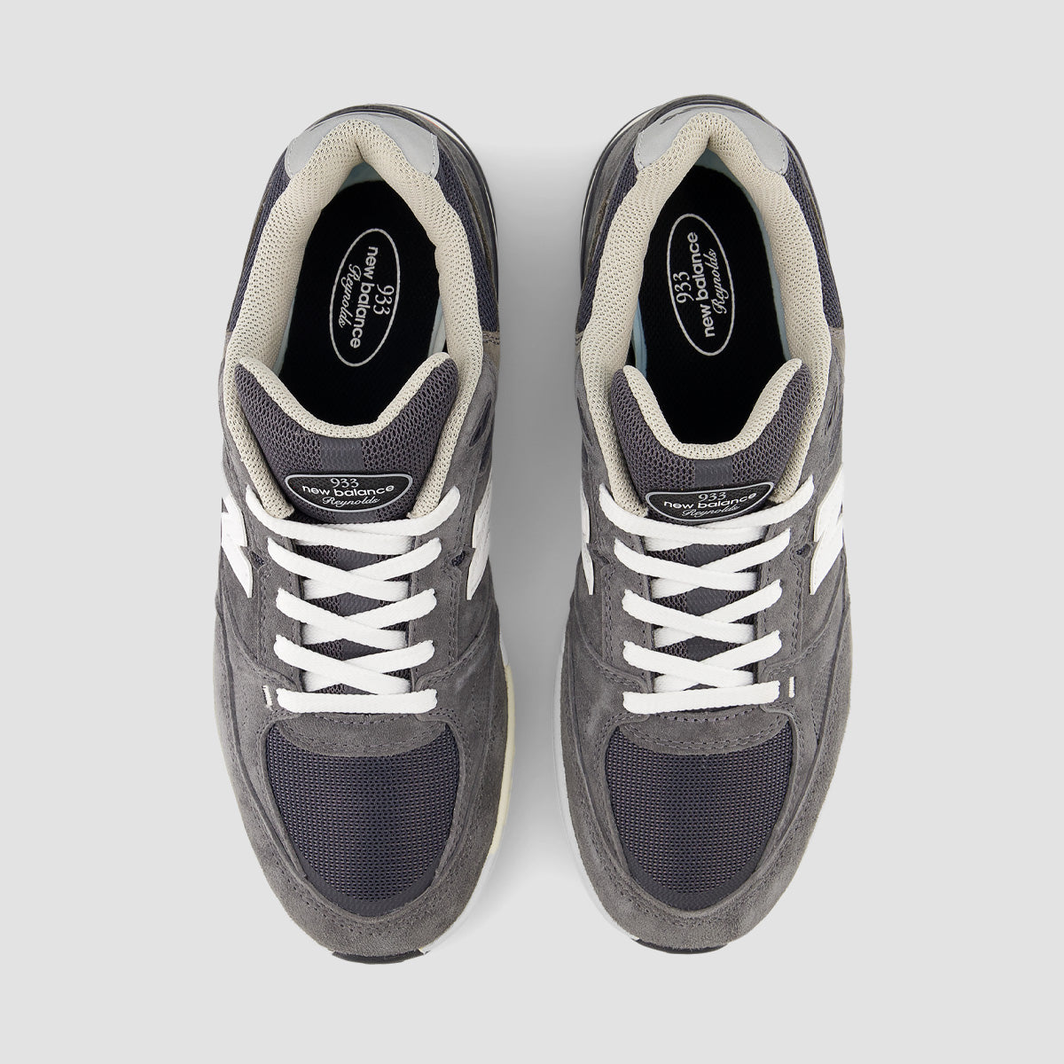 New Balance Numeric Andrew Reynolds 933 Shoes - Dark Grey/White