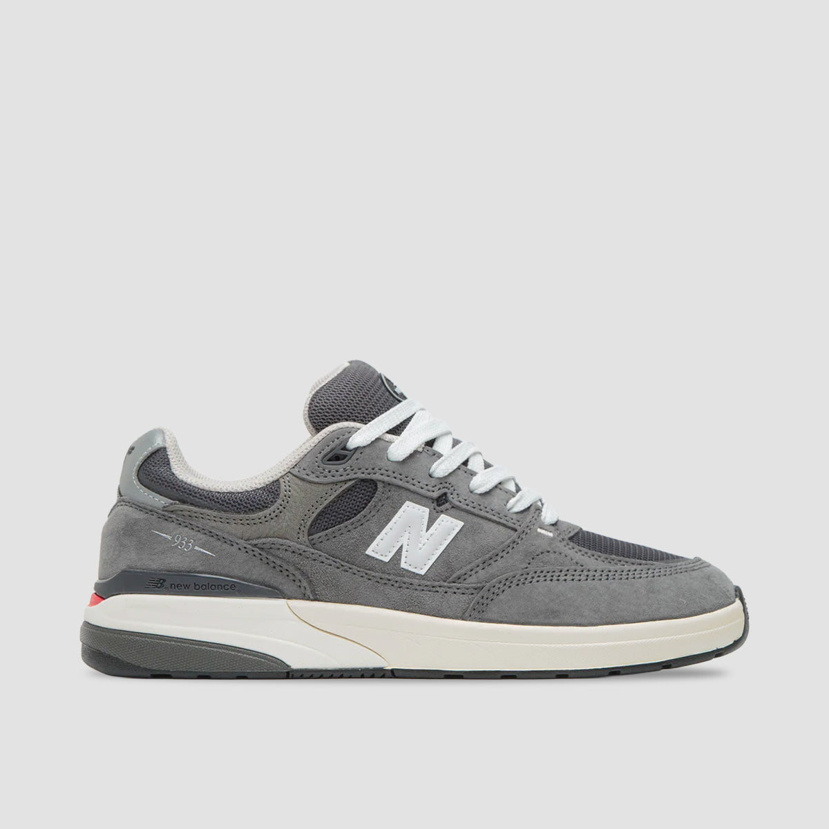 New Balance Numeric Andrew Reynolds 933 Shoes - Dark Grey/White