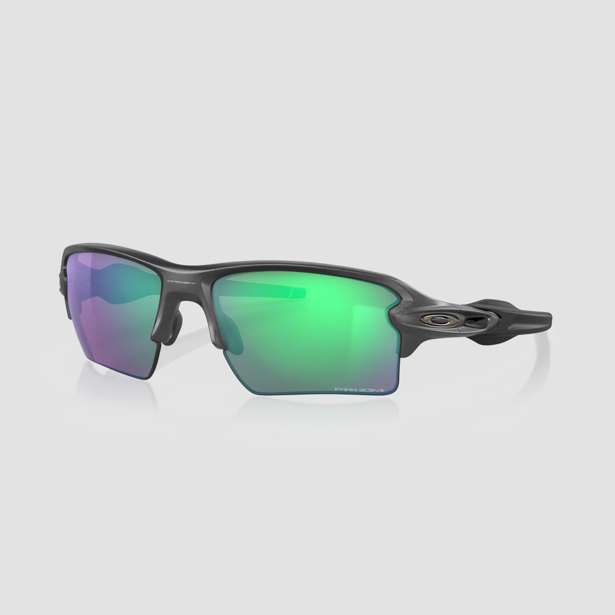 Oakley Flak 2.0 XL Sunglasses Steel Prizm Road Jade 59S