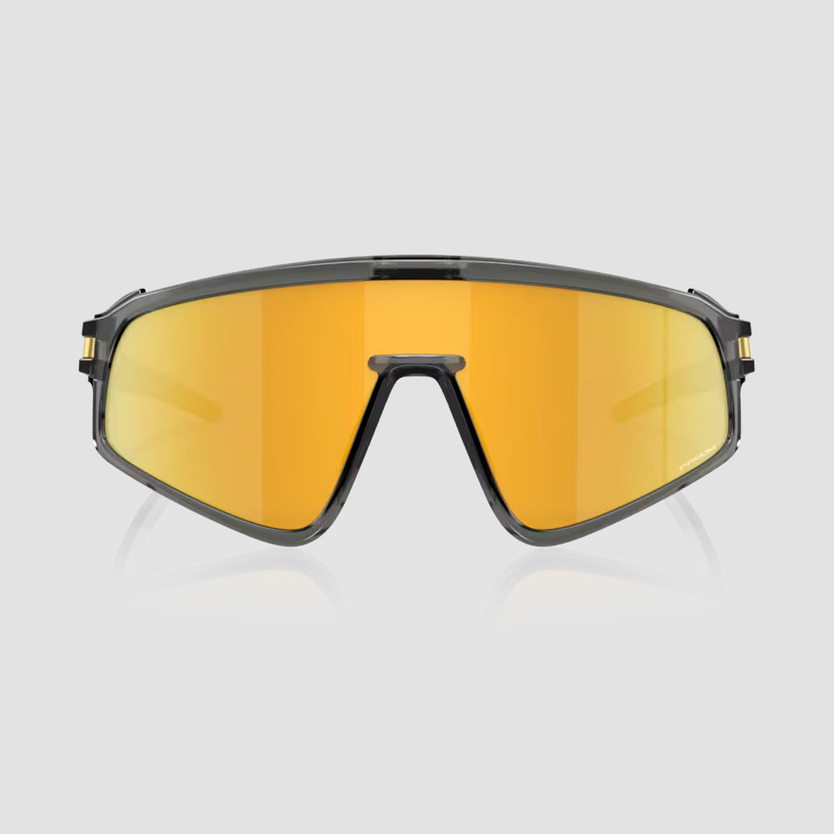 Oakley Latch Panel Sunglasses Grey Smoke/Prizm 24K 35L