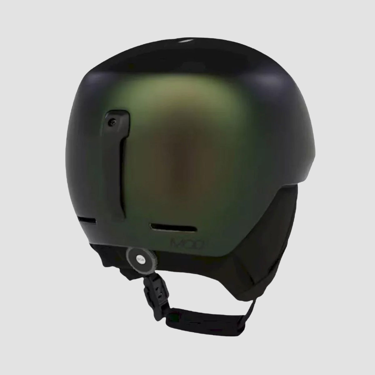 Oakley MOD1 Pro MIPS Snow Helmet Silver/Green Colourshift