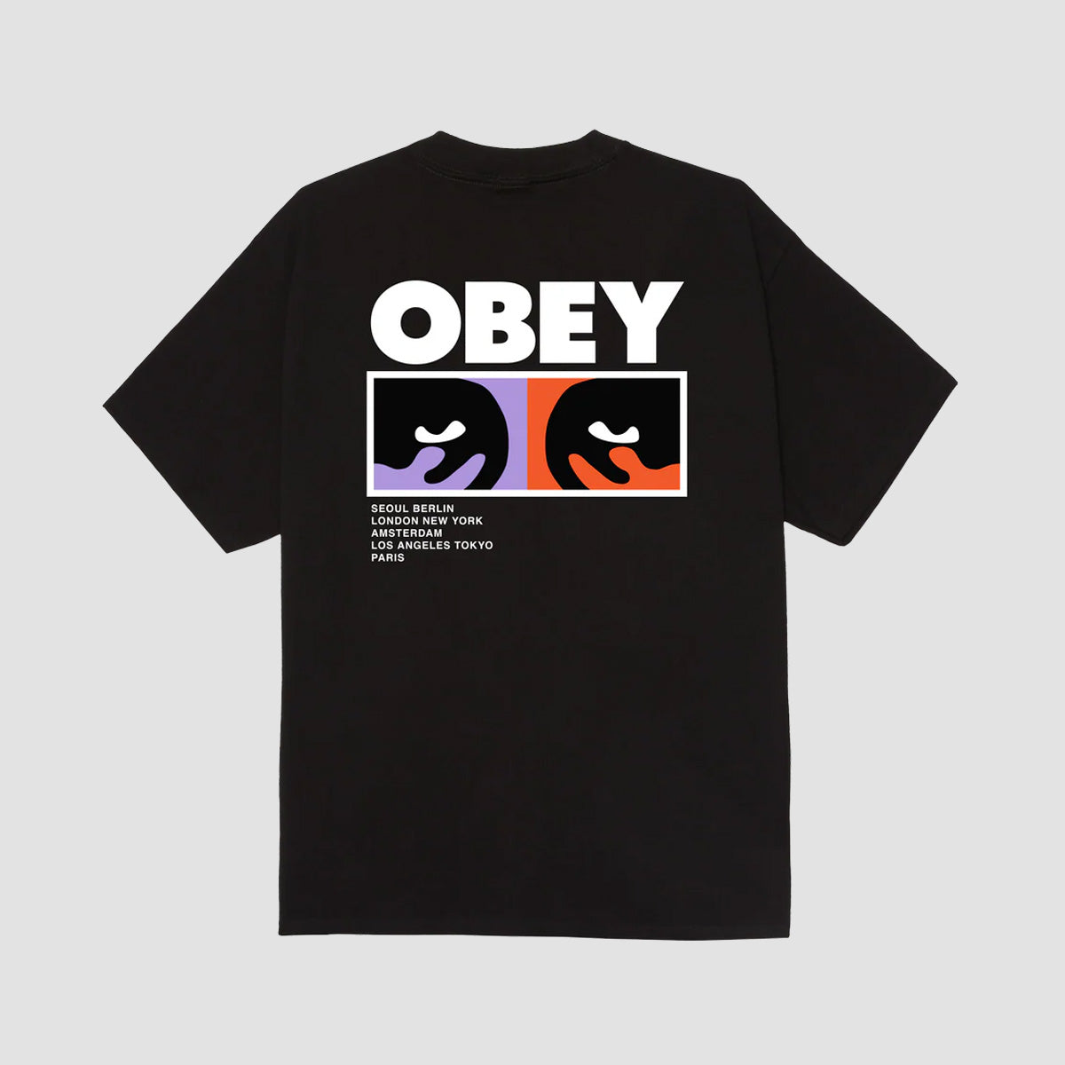 OBEY Always Watching T-Shirt Black