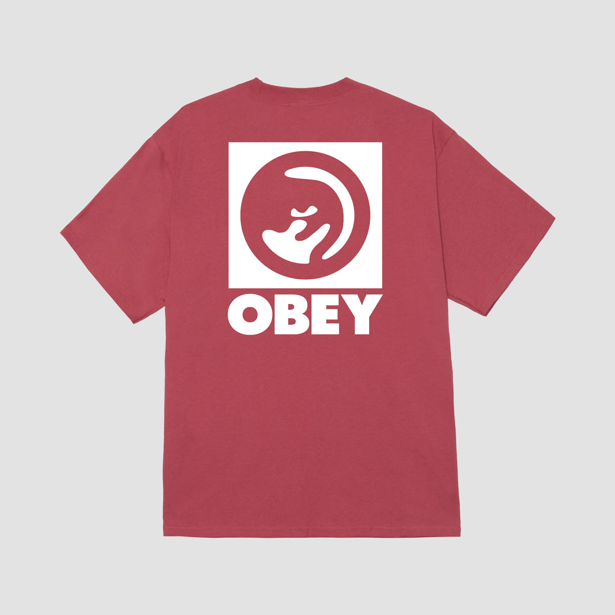 OBEY Bold Eye T-Shirt Mineral Red