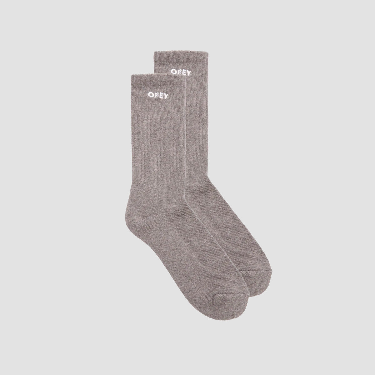OBEY Bold Socks Ash Grey