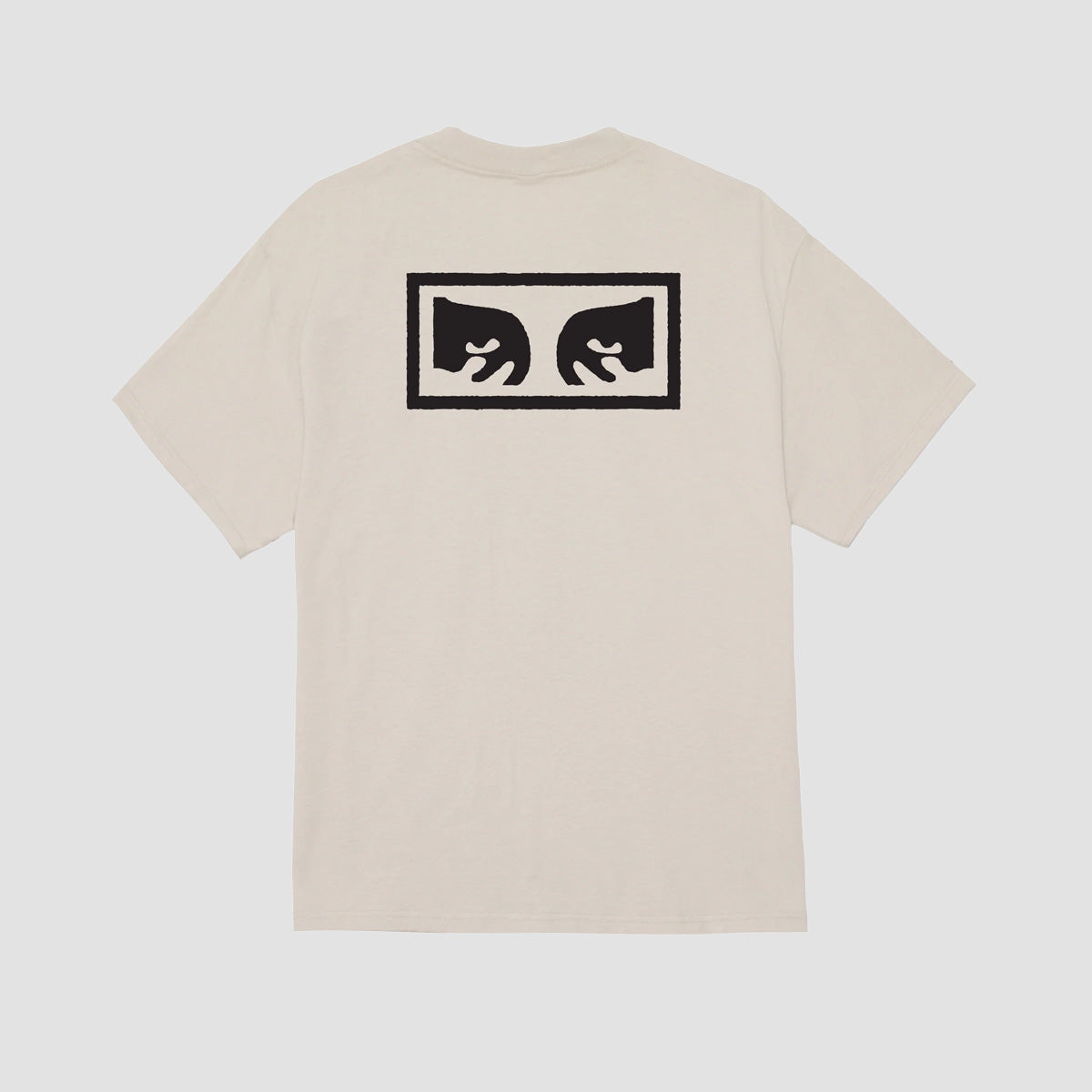 OBEY Eyes 3 T-Shirt Silver Grey