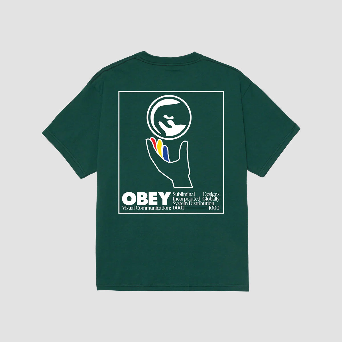 OBEY Global Systems T-Shirt Rainforest