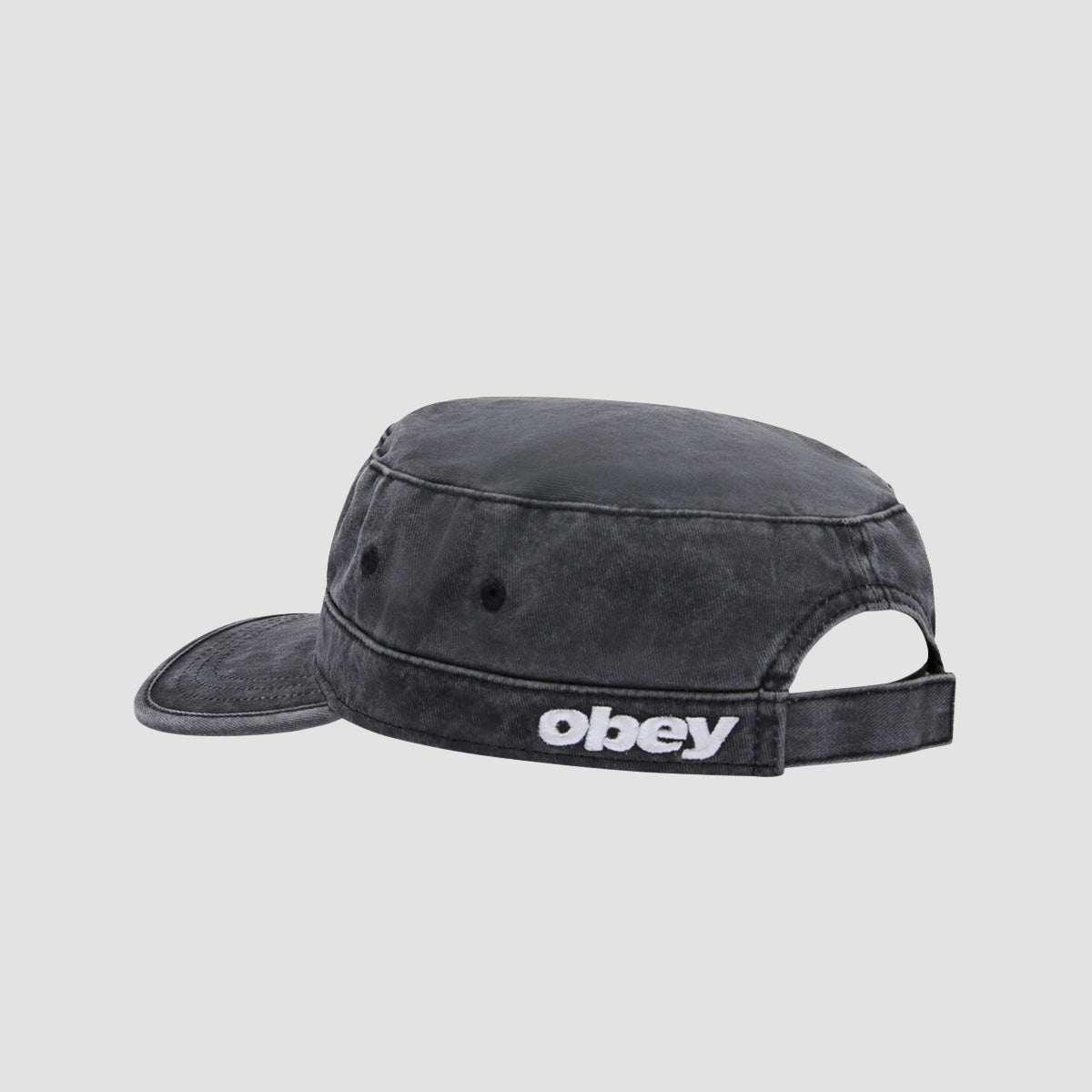 OBEY Page Cadet Cap Pigment Black