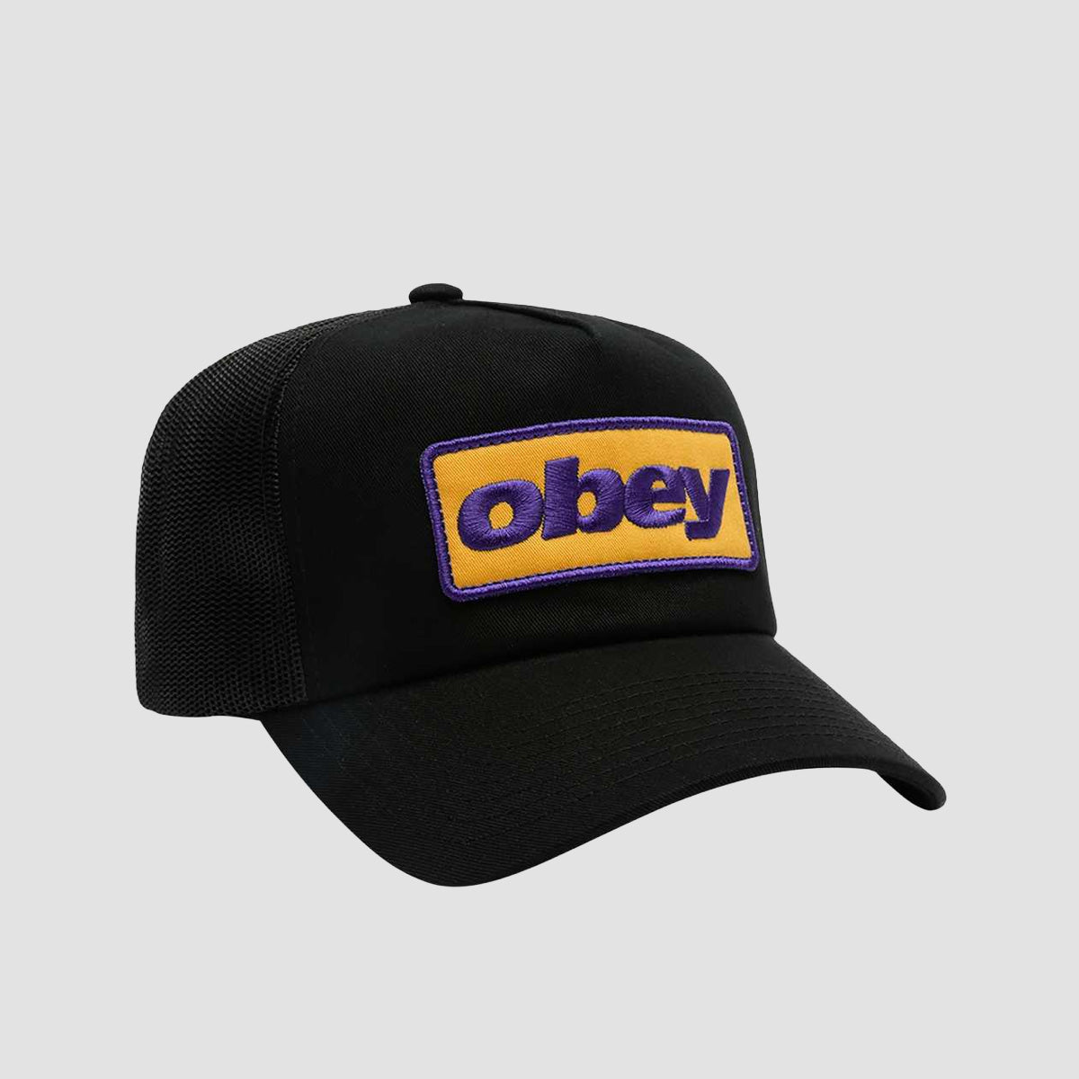 OBEY Ranch Trucker Cap Black