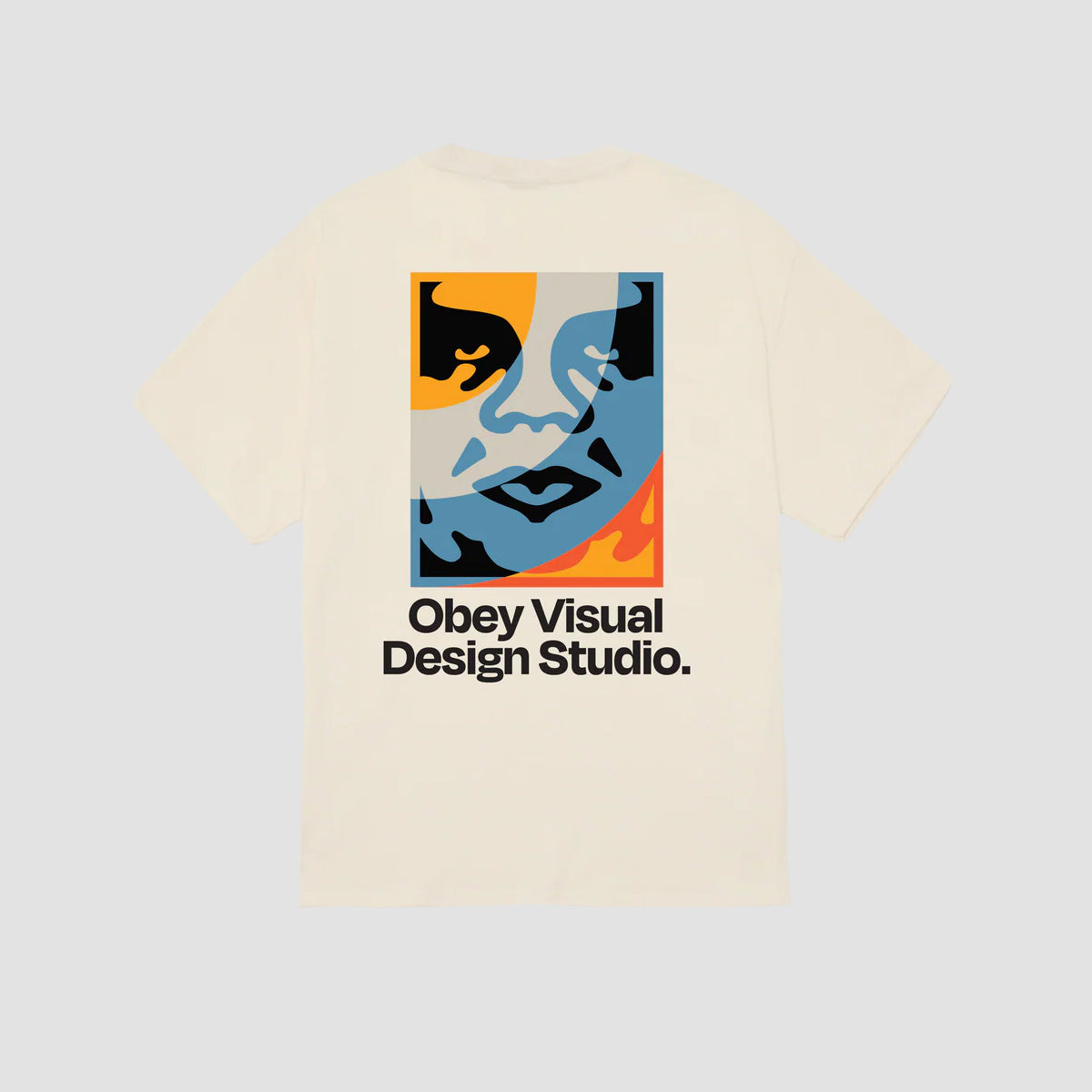 OBEY Visual Design Studio T-Shirt Cream