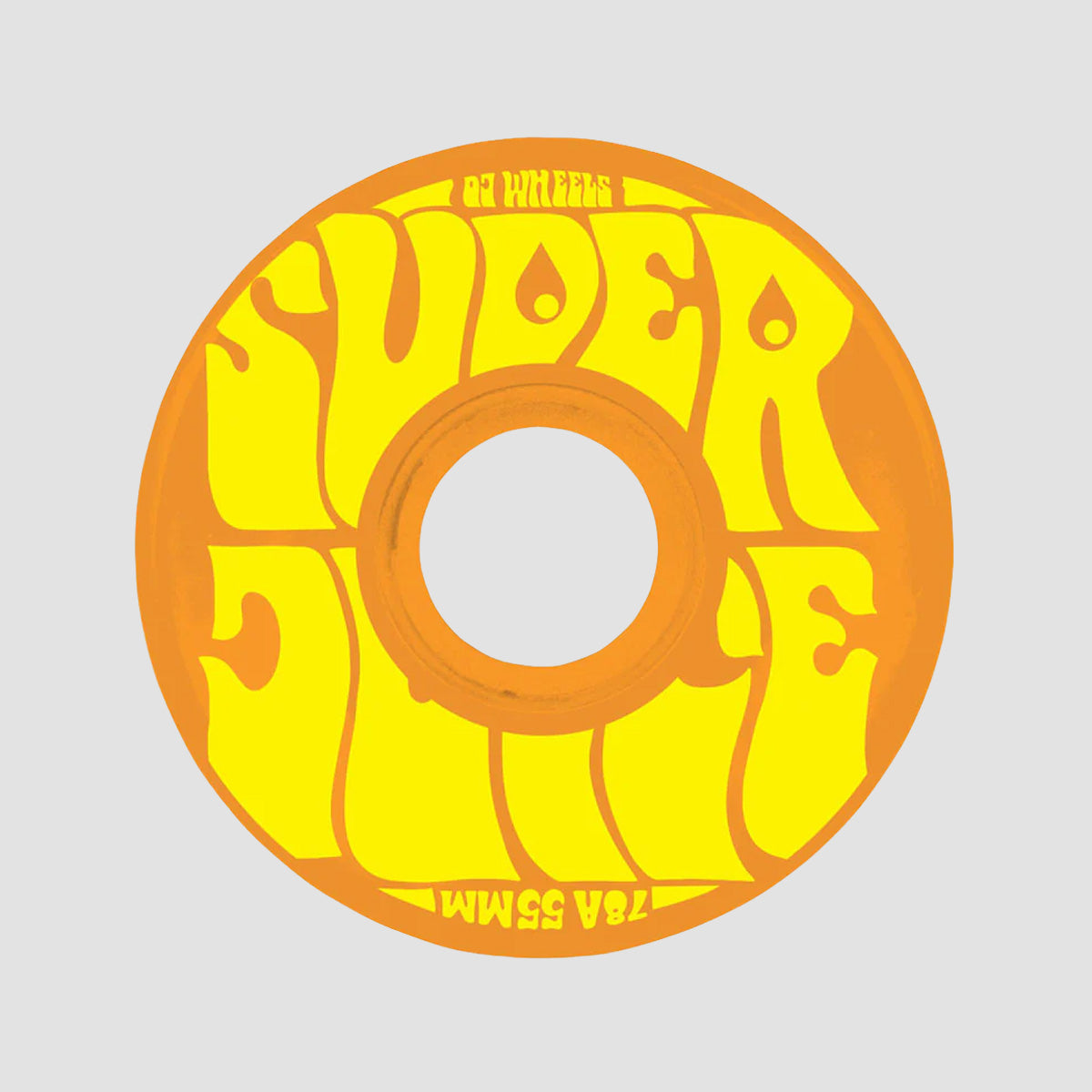 OJ Mini Super Juice 78a Soft Skateboard Wheels Orange 55mm