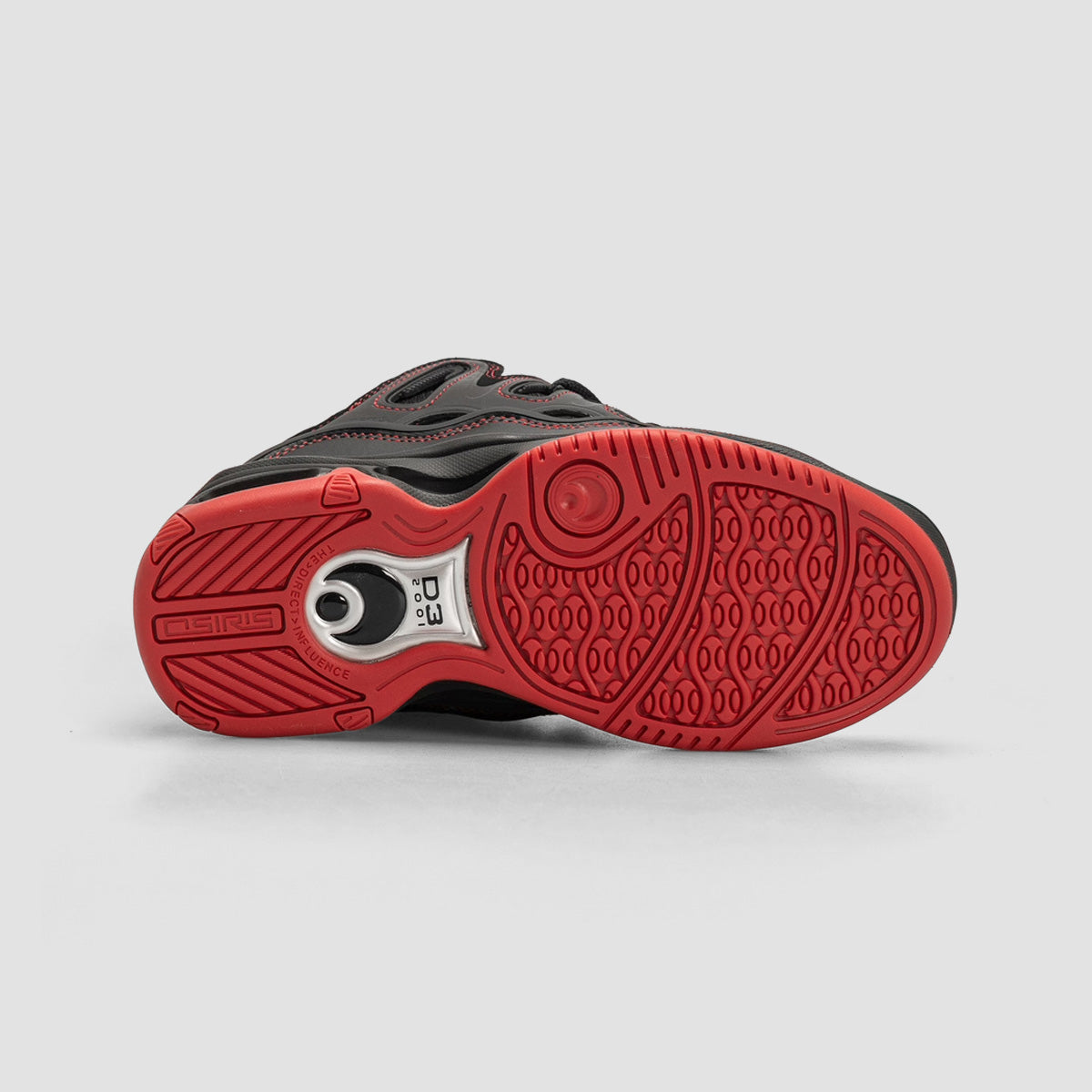 Osiris D3 2001 Shoes - Black/Red/Red