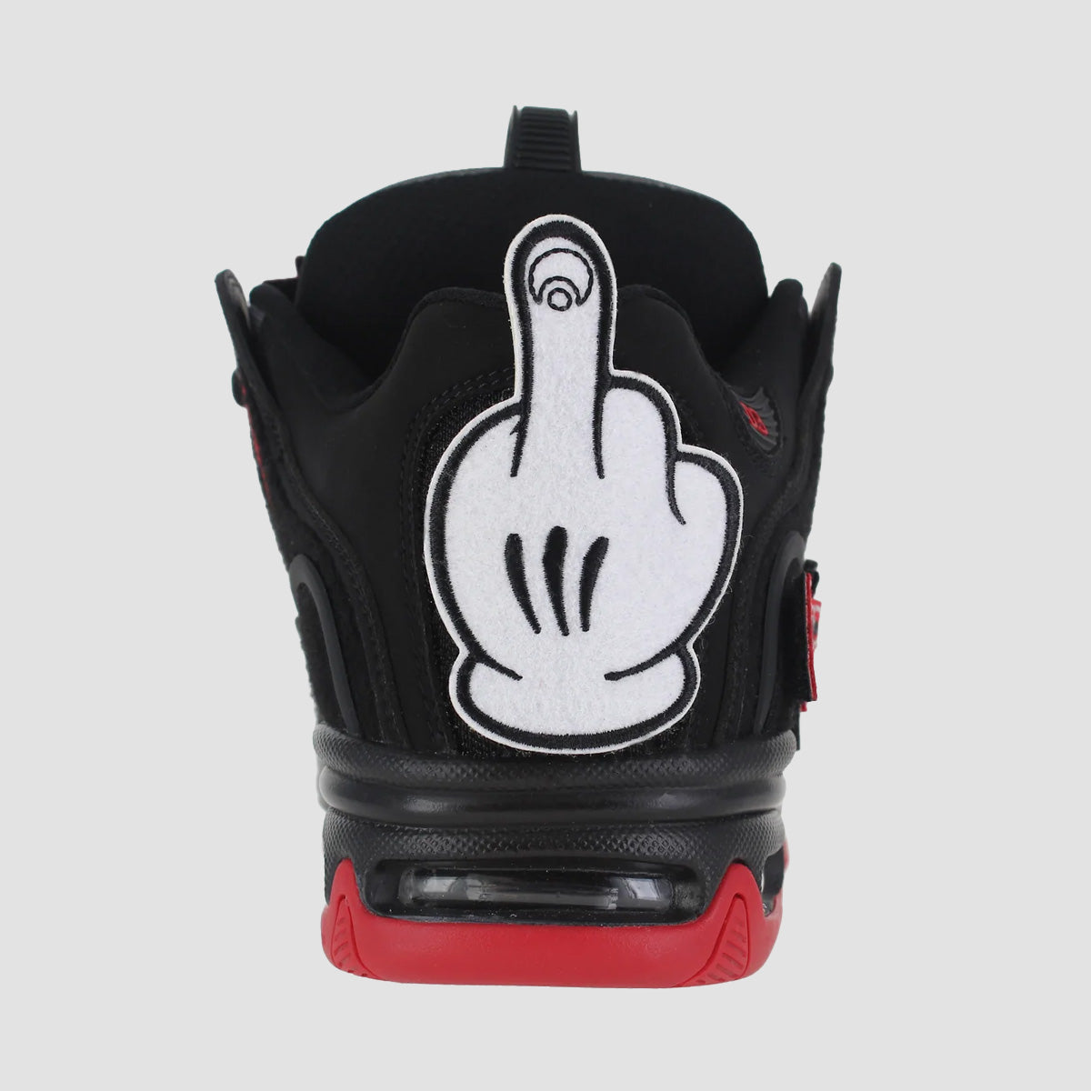 Osiris D3 2001 Shoes - Black/Red/Velcro
