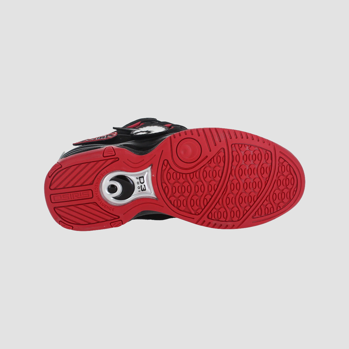 Osiris D3 2001 Shoes - Black/Red/Velcro