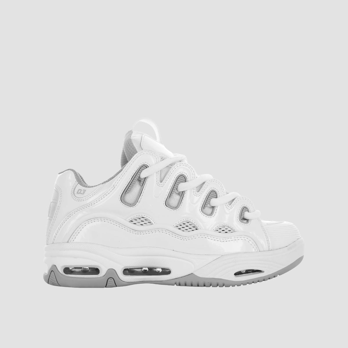 Osiris D3 2001 Shoes - White/Grey/White