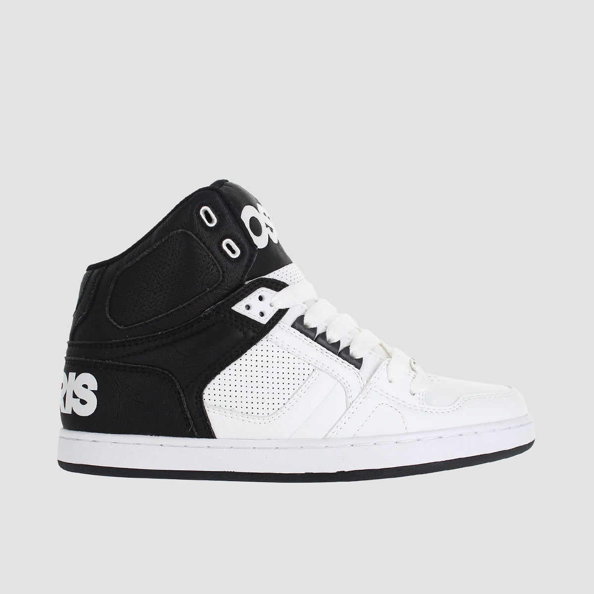 Osiris NYC 83 CLK High Top Shoes - Black/White/White