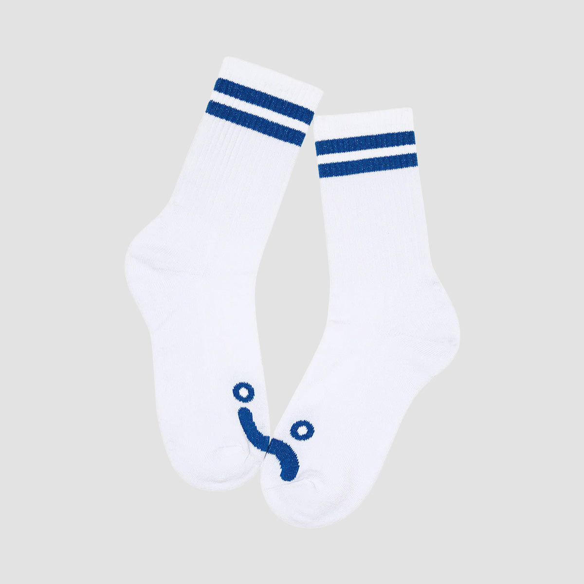 Polar Happy Sad Socks White/Blue