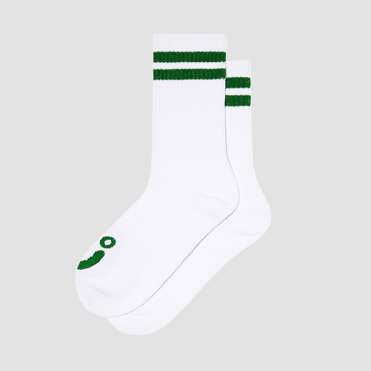 Polar Happy Sad Socks White/Green