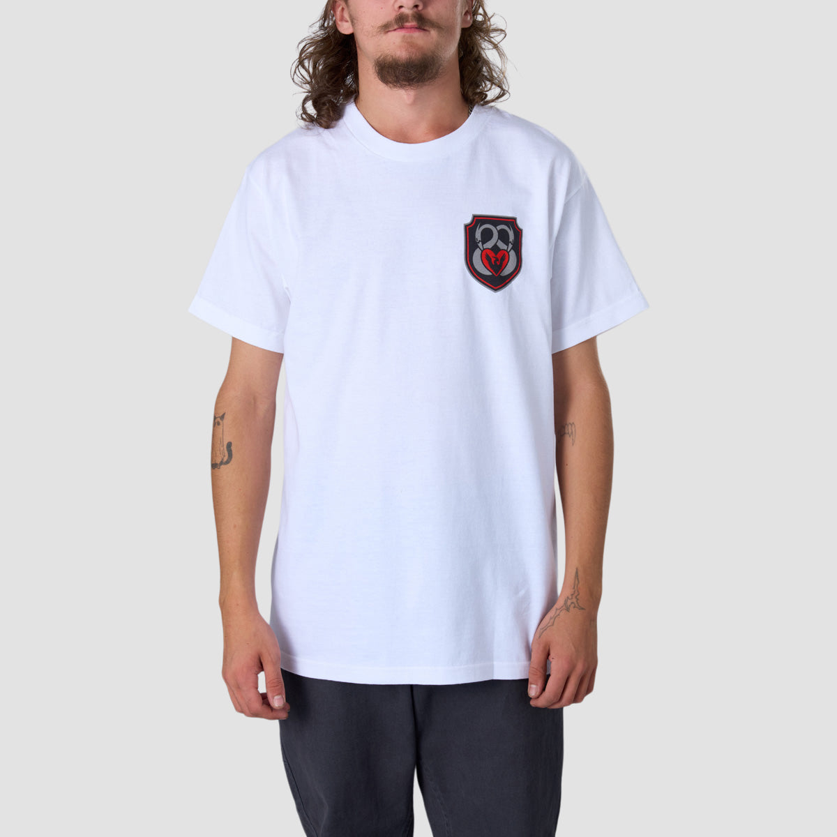 Powell Peralta Andy Anderson Hydrant 2 T-Shirt White