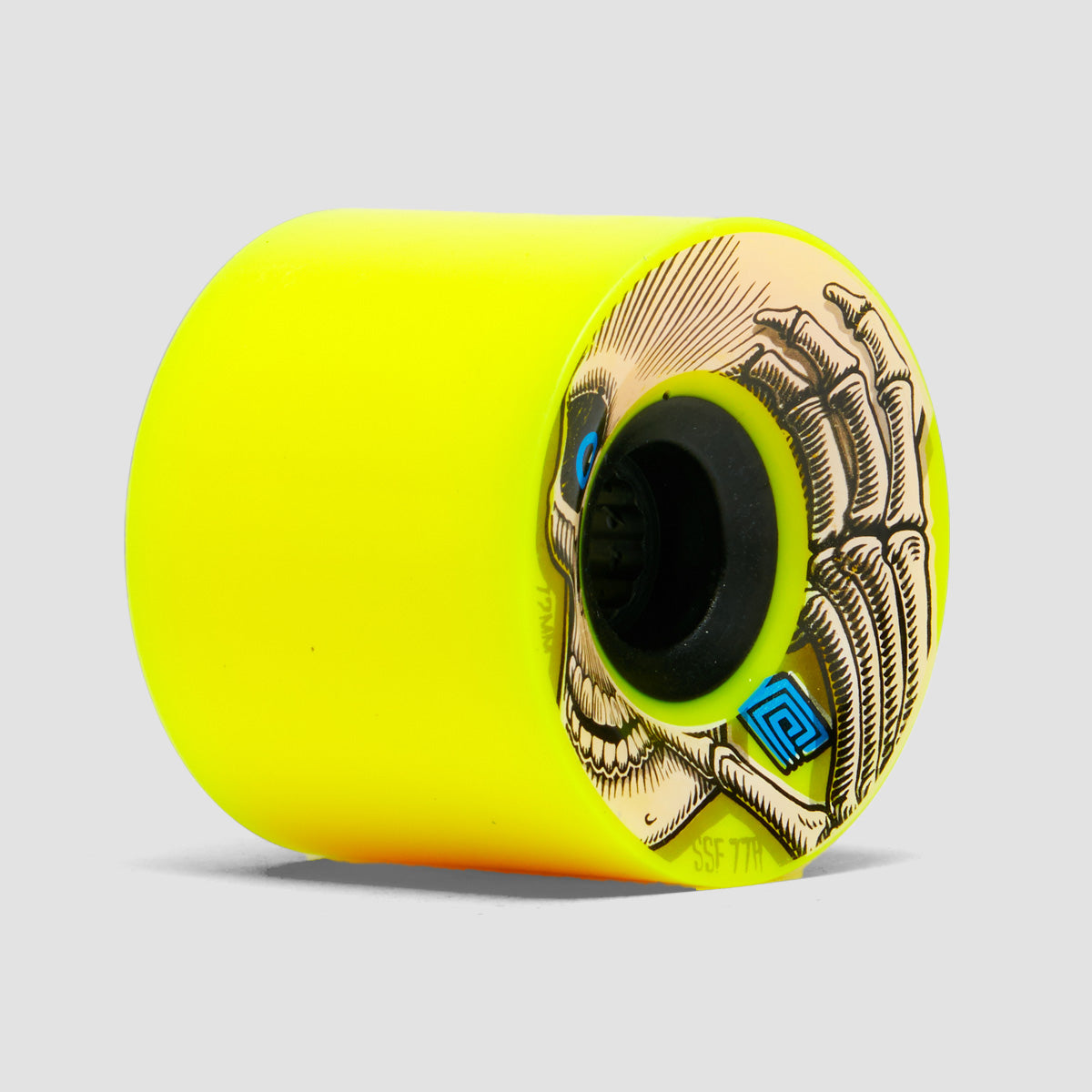 Powell Peralta Kevin Reimer 77A Soft Slide Skateboard Wheels Yellow 72mm